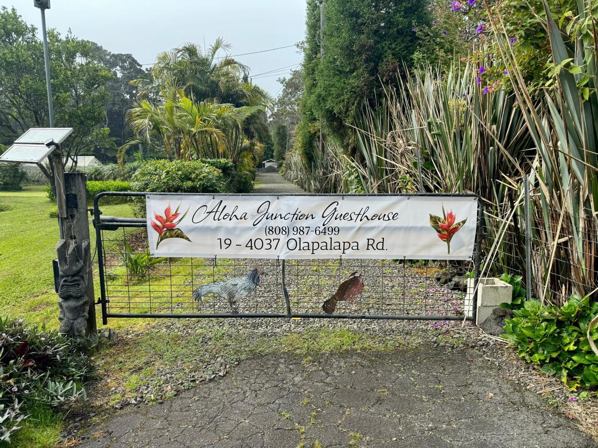 Aloha Junction Bed And Breakfast -Minutes Away From Hawaii Volcanoes National Park Dış mekan fotoğraf